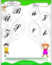 Büyük ve Küçük Sesleri Eşleştir